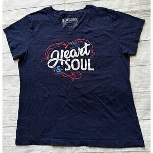 Eric Church Graphic T Shirt Women’s Size XL Heart And Soul Rare